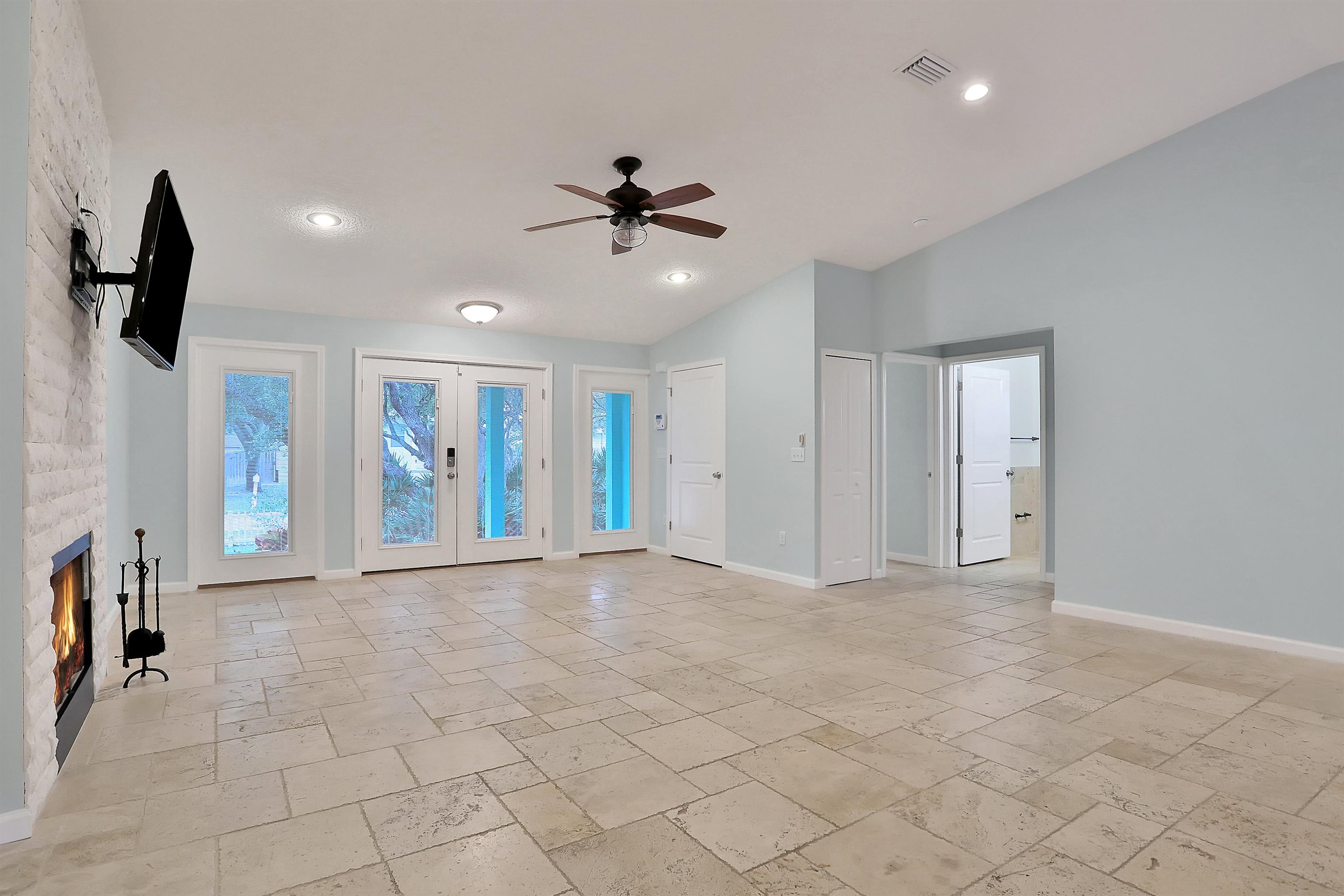 405 Boating Club Road St. Augustine, FL 32084 - Photo 9 of 35 a view of an empty room with a window