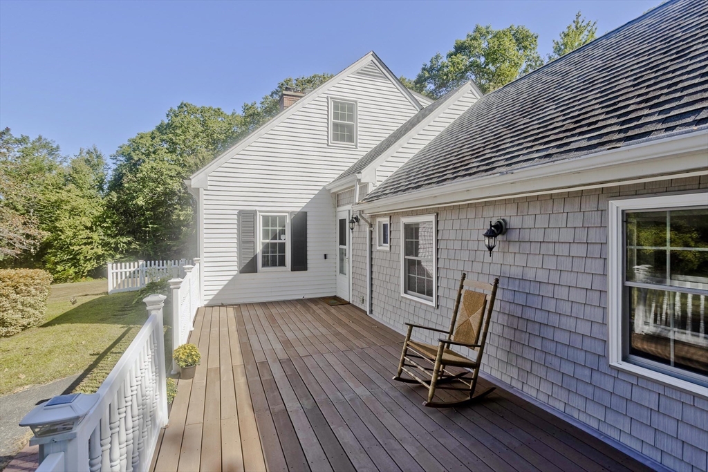 275 NW Road Westhampton, MA 01027 - Photo 3 of 42 a view of a two chairs in the balcony