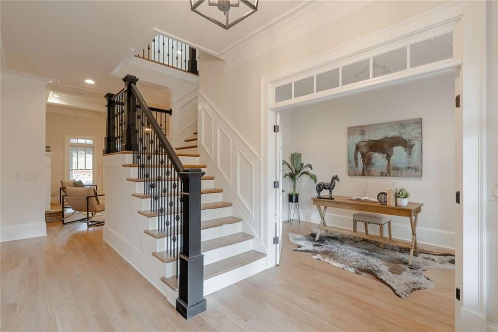 1364 Manget Way Dunwoody, GA 30338 - Photo 4 of 66 a view of entryway and hall