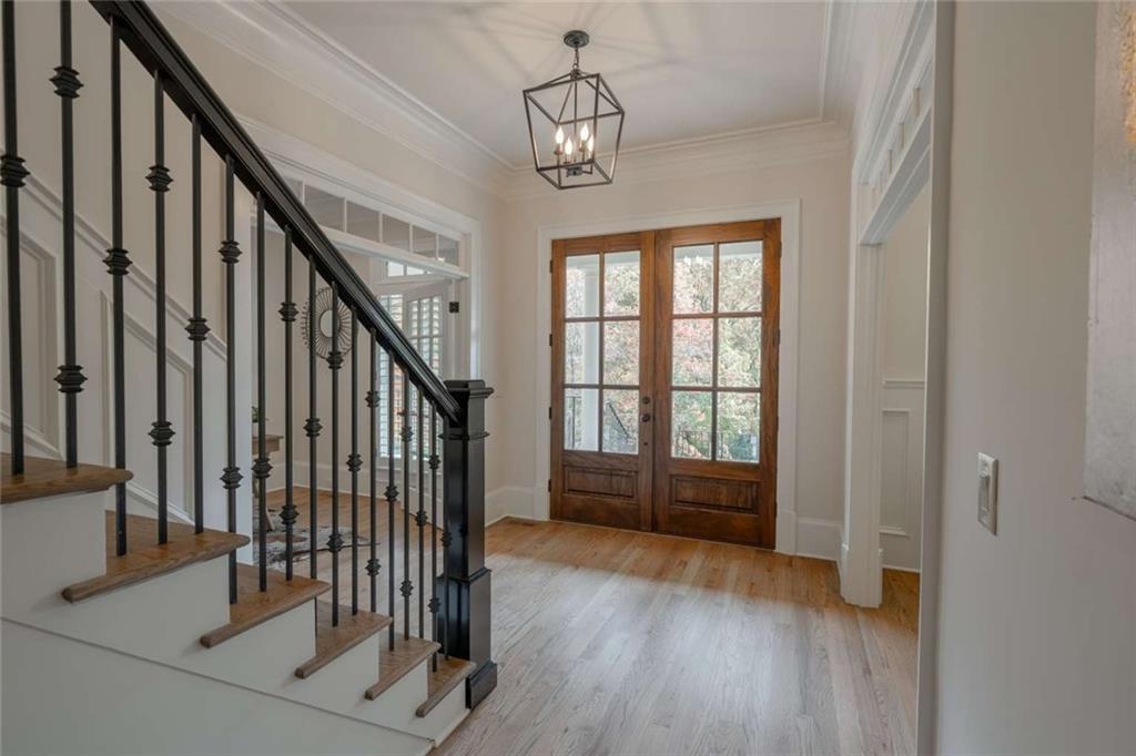 1364 Manget Way Dunwoody, GA 30338 - Photo 8 of 66 a view of entryway with wooden floor