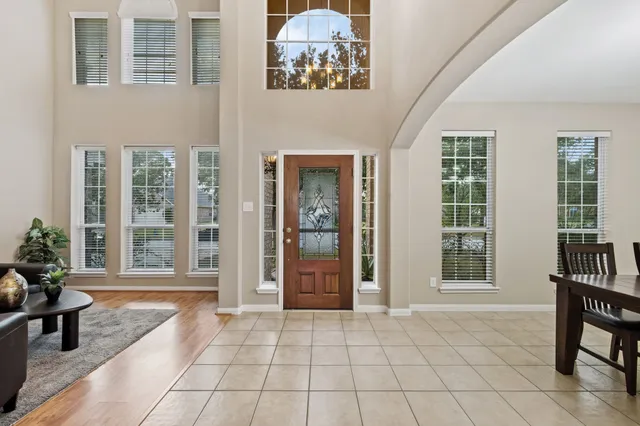 a view of a entryway door of the house