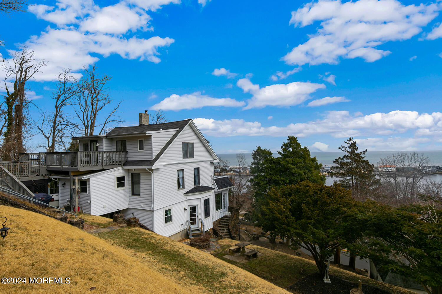 157 Portland Road Highlands, NJ 07732 - Photo 59 of 63 a view of a house with a yard