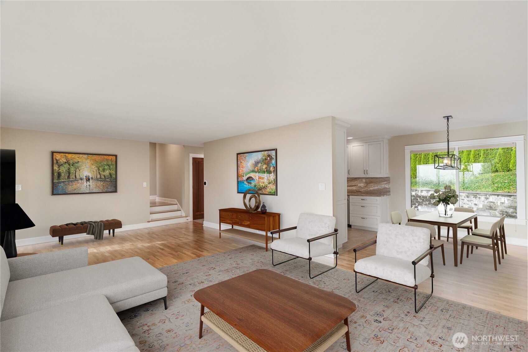 1233 Chilton Road Aberdeen, WA 98520 - Photo 5 of 40 a living room with furniture and a large window