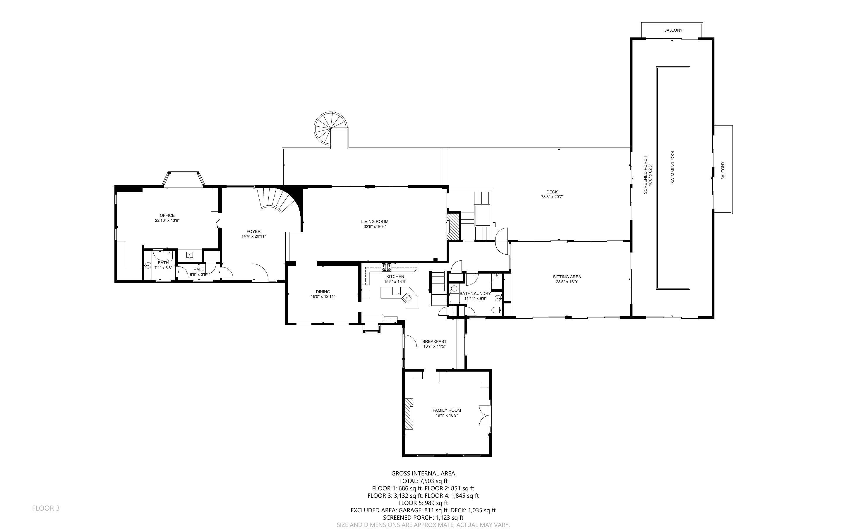 2061 Ponus Ridge Road New Canaan, CT 06840 - Photo 46 of 50 a picture of floor plan