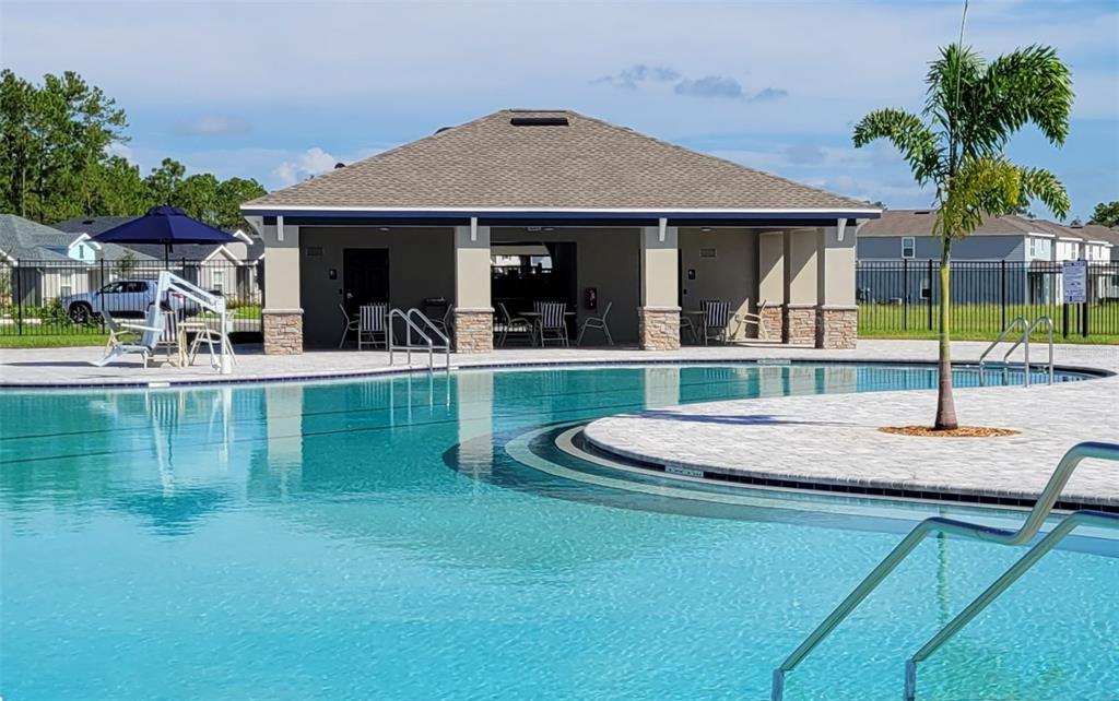 538 Hatteras Road Davenport, FL 33837 - Photo 24 of 29 a view of a house with a swimming pool