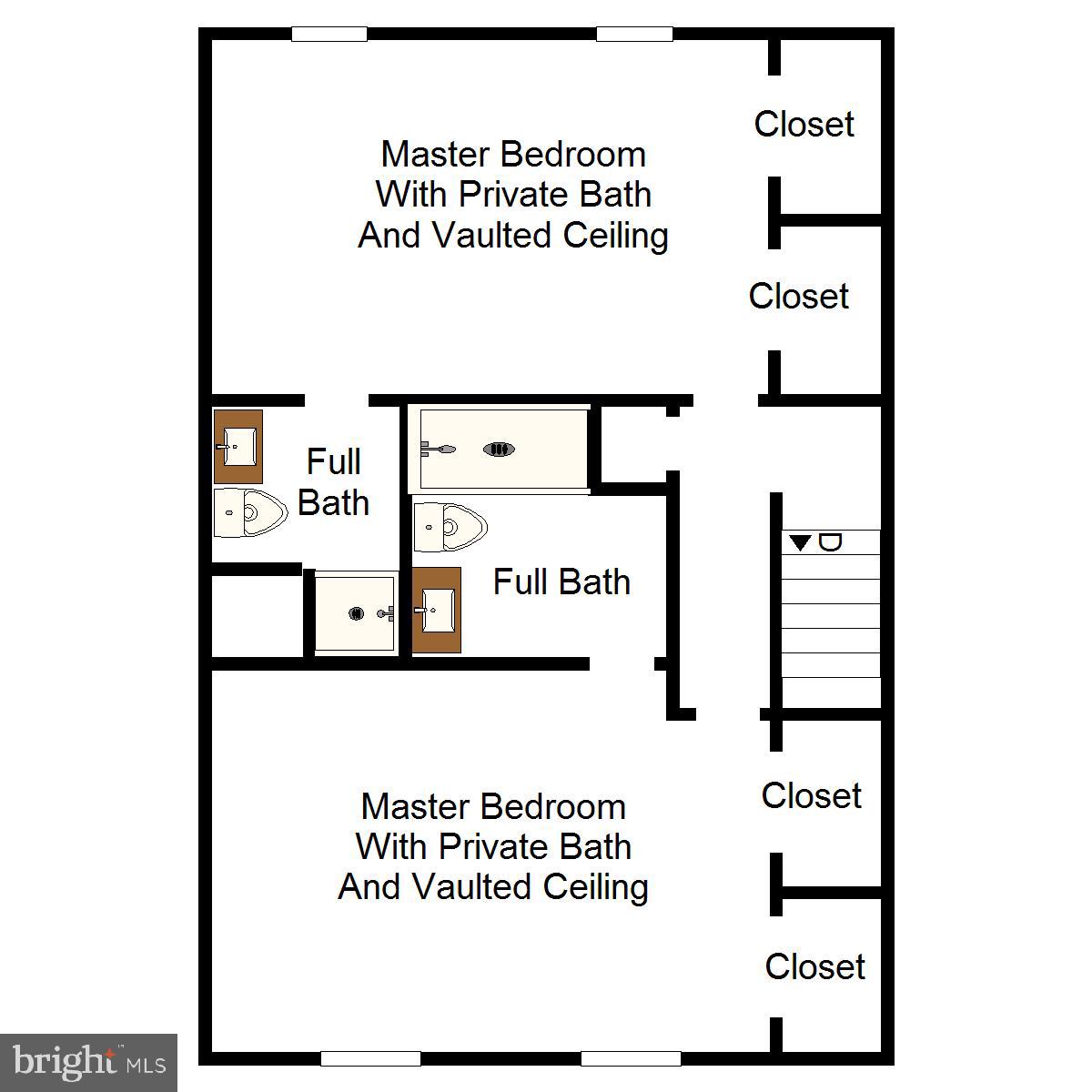2704 Hunters Gate Terrace Silver Spring, MD 20904 - Photo 27 of 28 2ND FLOOR PLAN