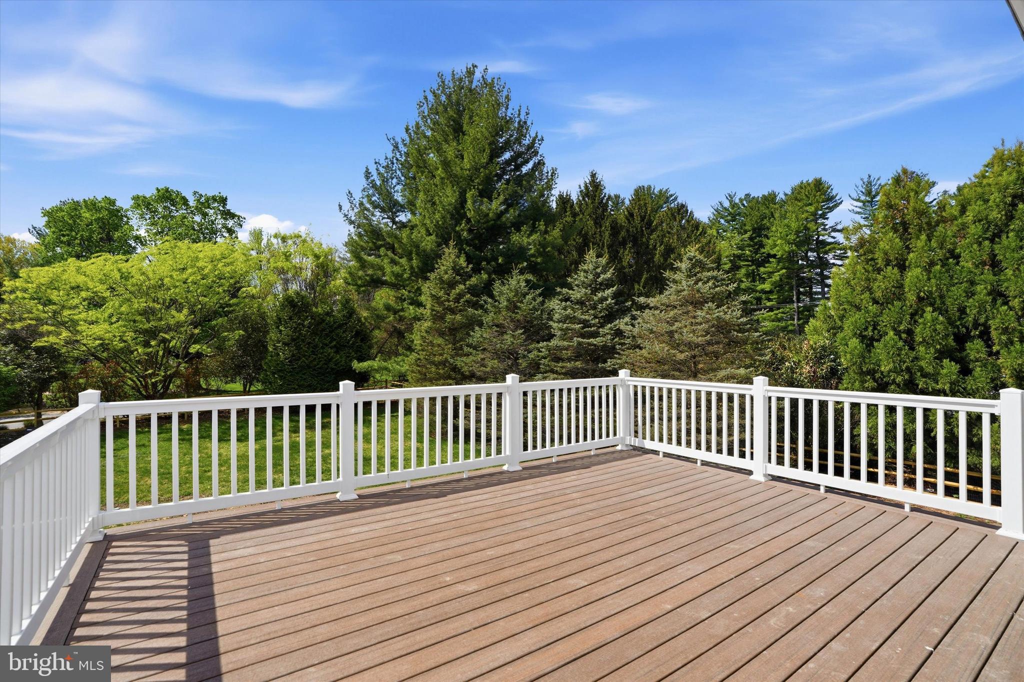 292 Church Road Devon, PA 19333 - Photo 47 of 49 a balcony with wooden floor and fence