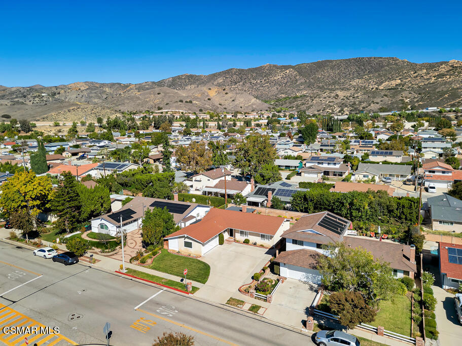 2224 Alscot Avenue Simi Valley, CA 93063 - Photo 28 of 34 an aerial view of residential houses with outdoor space