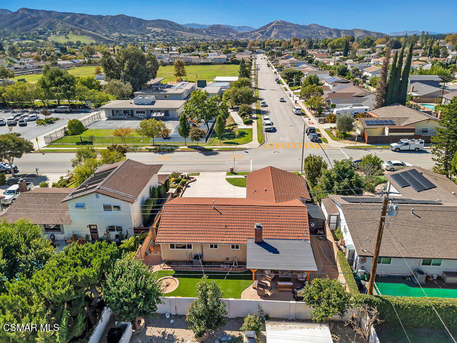 2224 Alscot Avenue Simi Valley, CA 93063 - Photo 33 of 34 an aerial view of residential houses with outdoor space and parking