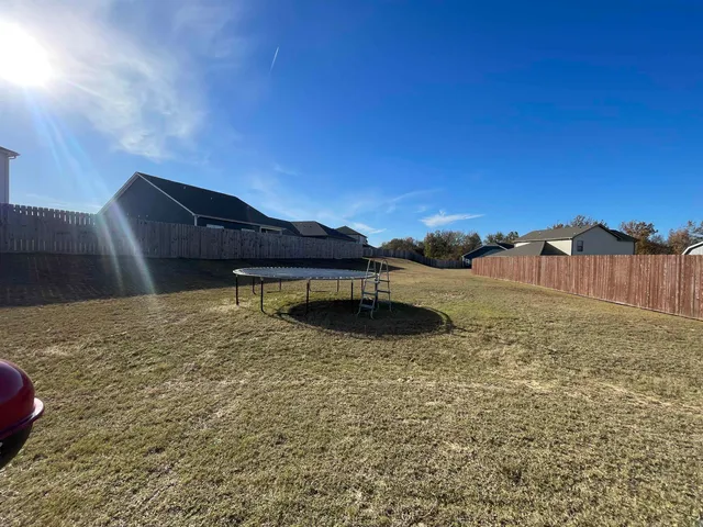view of living room with table and chair