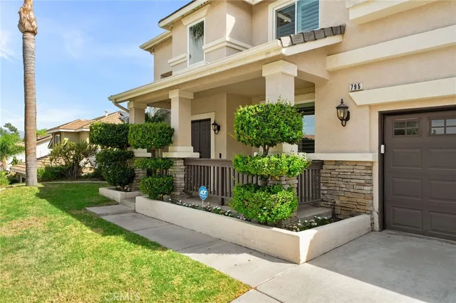 front view of a house