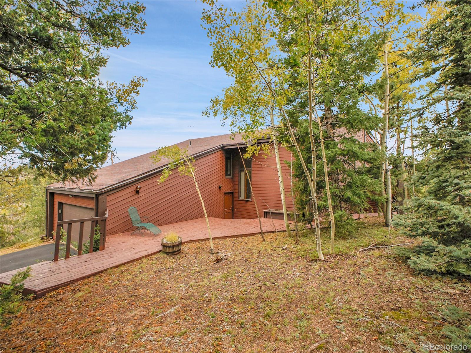 29752 Bearcat Trail Conifer, CO 80433 - Photo 46 of 50 a view of a backyard