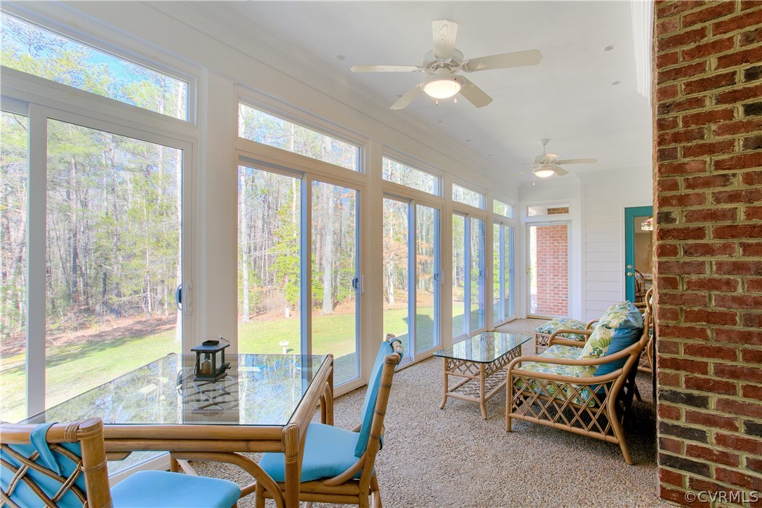 902 Hermitage Road Manakin-Sabot, VA 23103 - Photo 19 of 44 3 Season Room with Sliding Doors.