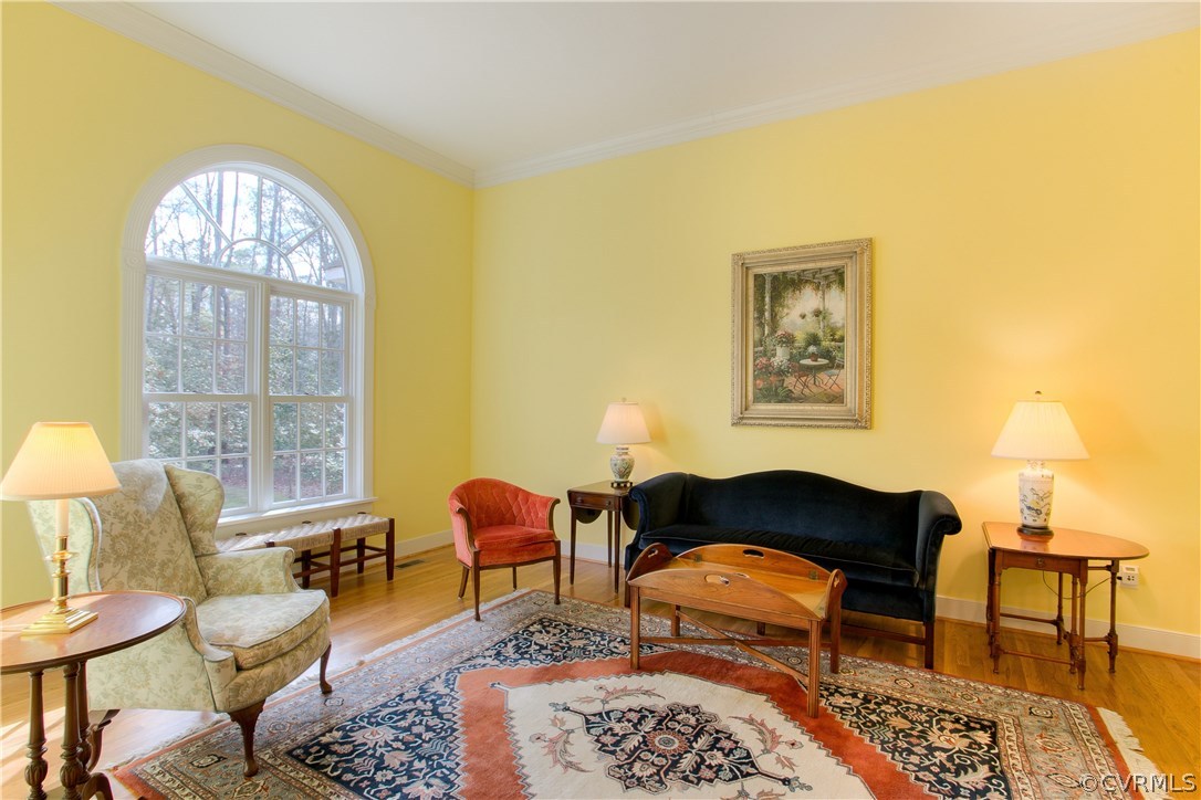 902 Hermitage Road Manakin-Sabot, VA 23103 - Photo 5 of 44 The living room has a large arched window that let