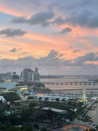 a view of city with lots of space