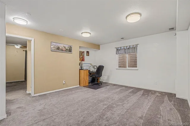 a view of a workspace with a window