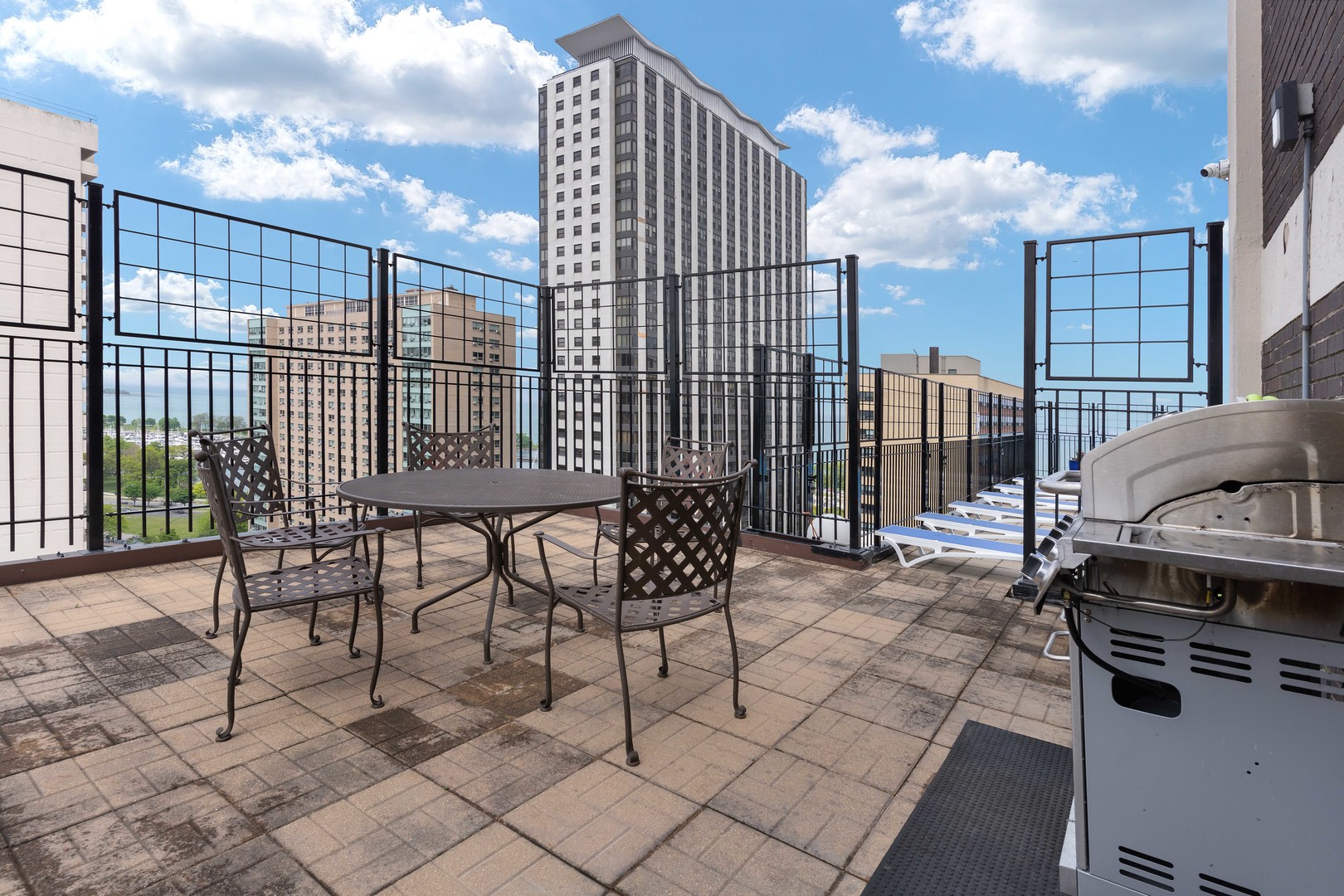 3110 North Sheridan Road, Unit 1205 Chicago, IL 60657 - Photo 17 of 21 a view of outdoor space with seating