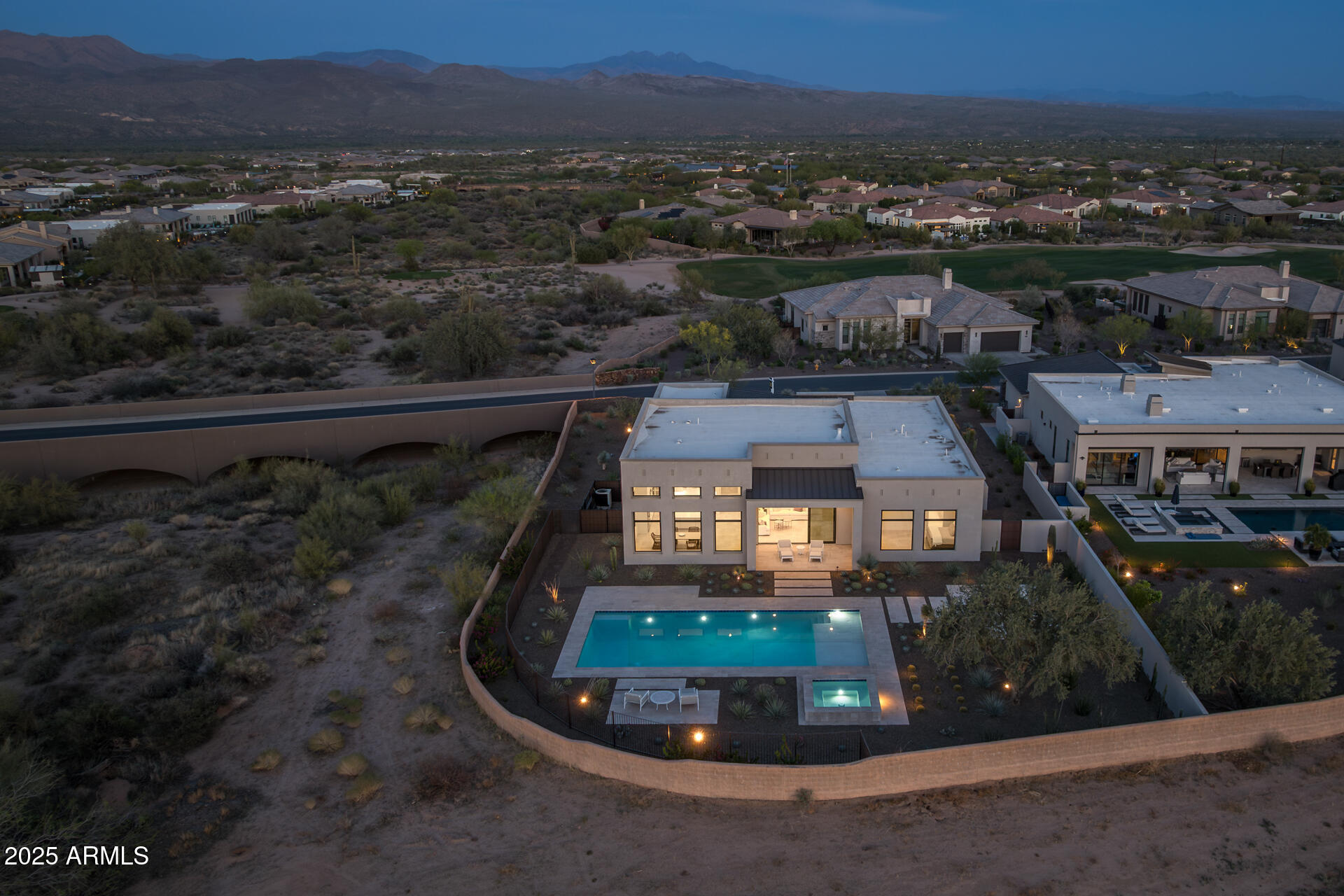 28814 North Summit Springs Road Rio Verde, AZ 85263 - Photo 8 of 14 47) BACK OF HOME