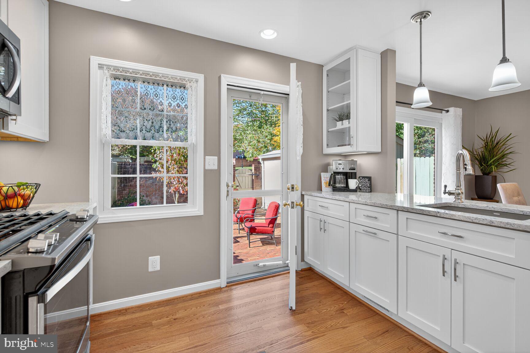 5944 Queenston Street Springfield, VA 22152 - Photo 12 of 60 Walk-out to private patio and storage shed