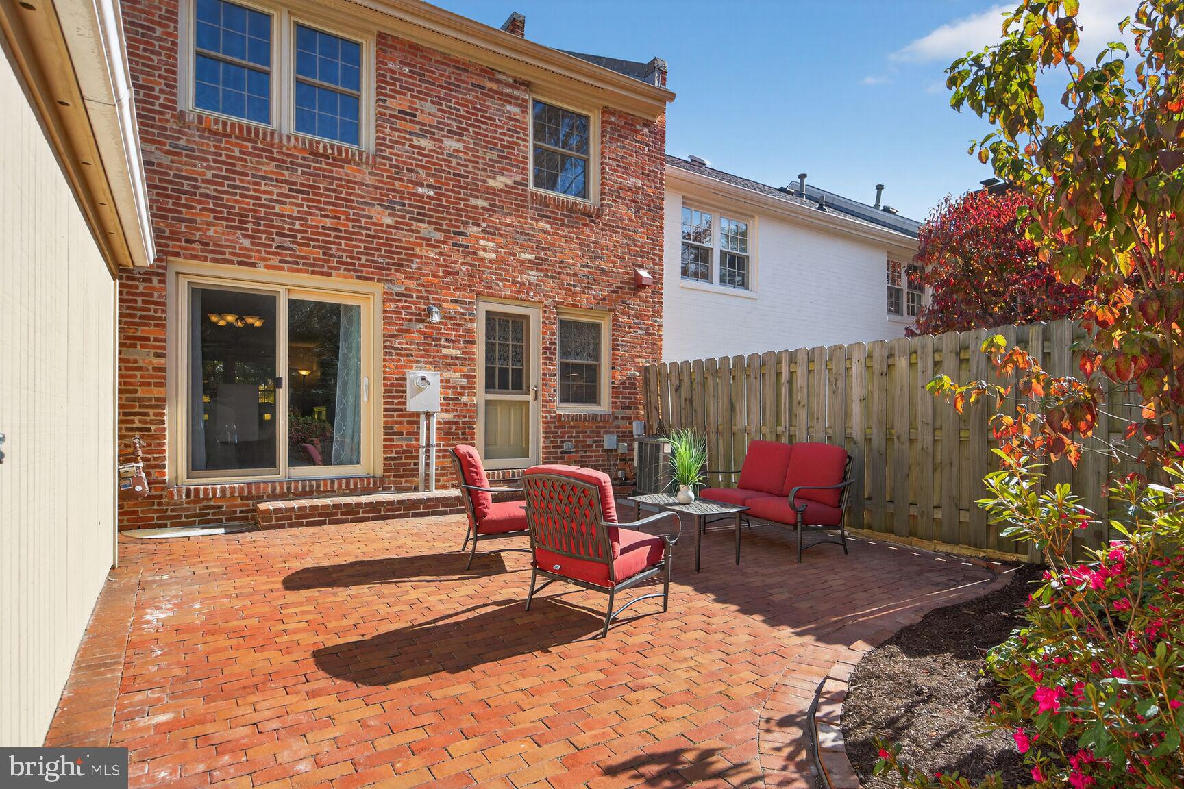 5944 Queenston Street Springfield, VA 22152 - Photo 14 of 60 Low maintenance brick patio