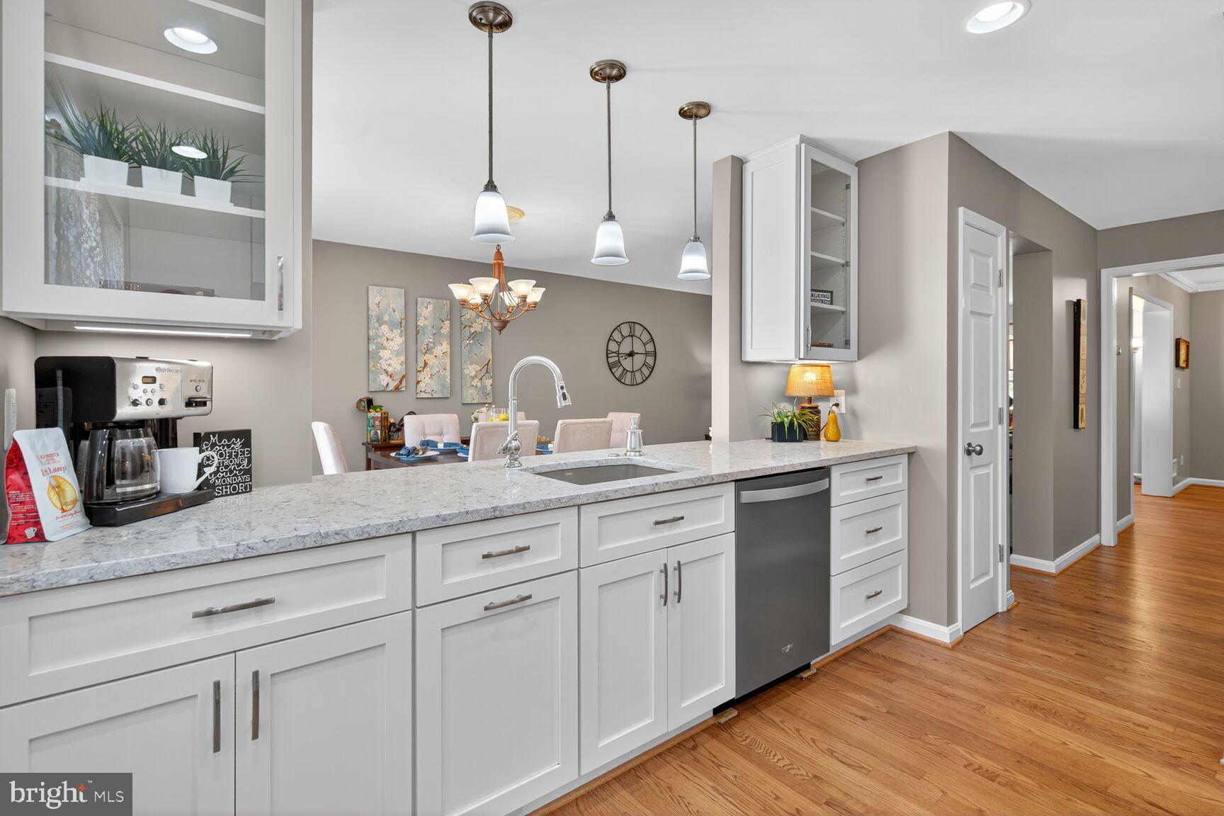 5944 Queenston Street Springfield, VA 22152 - Photo 18 of 60 Incredible, remodeled kitchen