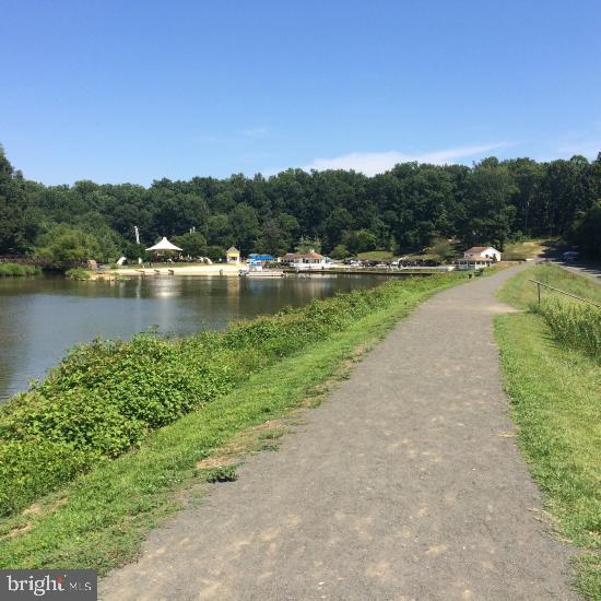 5944 Queenston Street Springfield, VA 22152 - Photo 54 of 60 a view of a lake with a yard