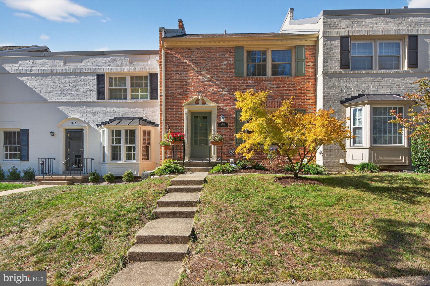 5944 Queenston Street Springfield, VA 22152 - Photo 57 of 60 front view of a house with a yard