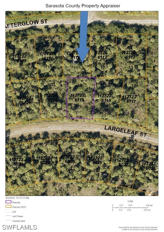 Largeleaf St Port North Port, FL 34288 - Photo 3 of 3 a black and white photo of a mirror