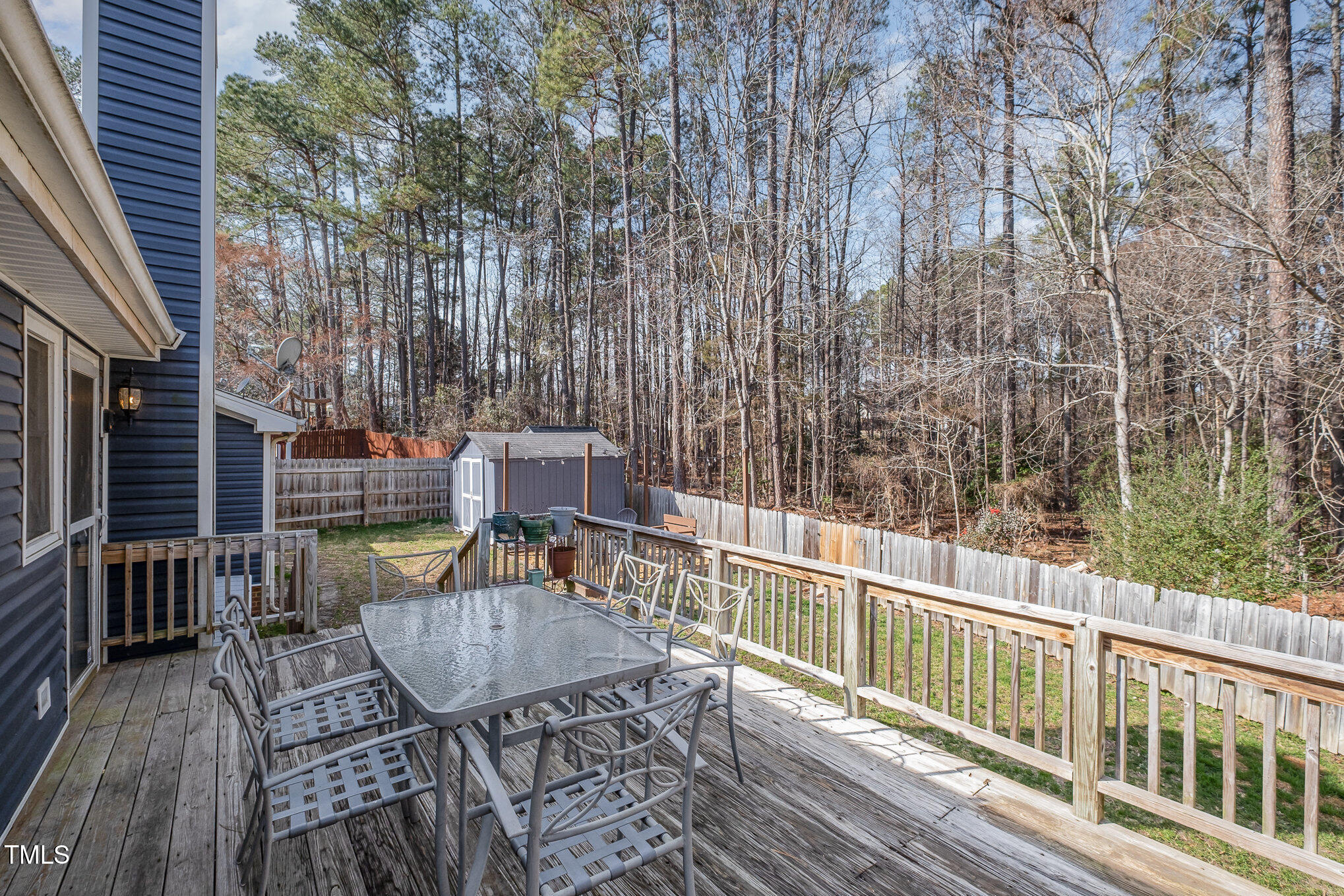 4213 Timberbrook Drive Raleigh, NC 27616 - Photo 22 of 37 a view of a balcony with furniture