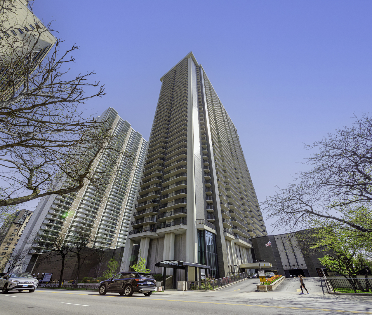 6007 North Sheridan Road, Unit 39D Chicago, IL 60660 - Photo 1 of 20 a view of a city with tall buildings
