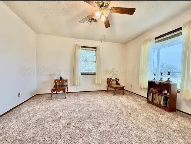 a view of a room with window