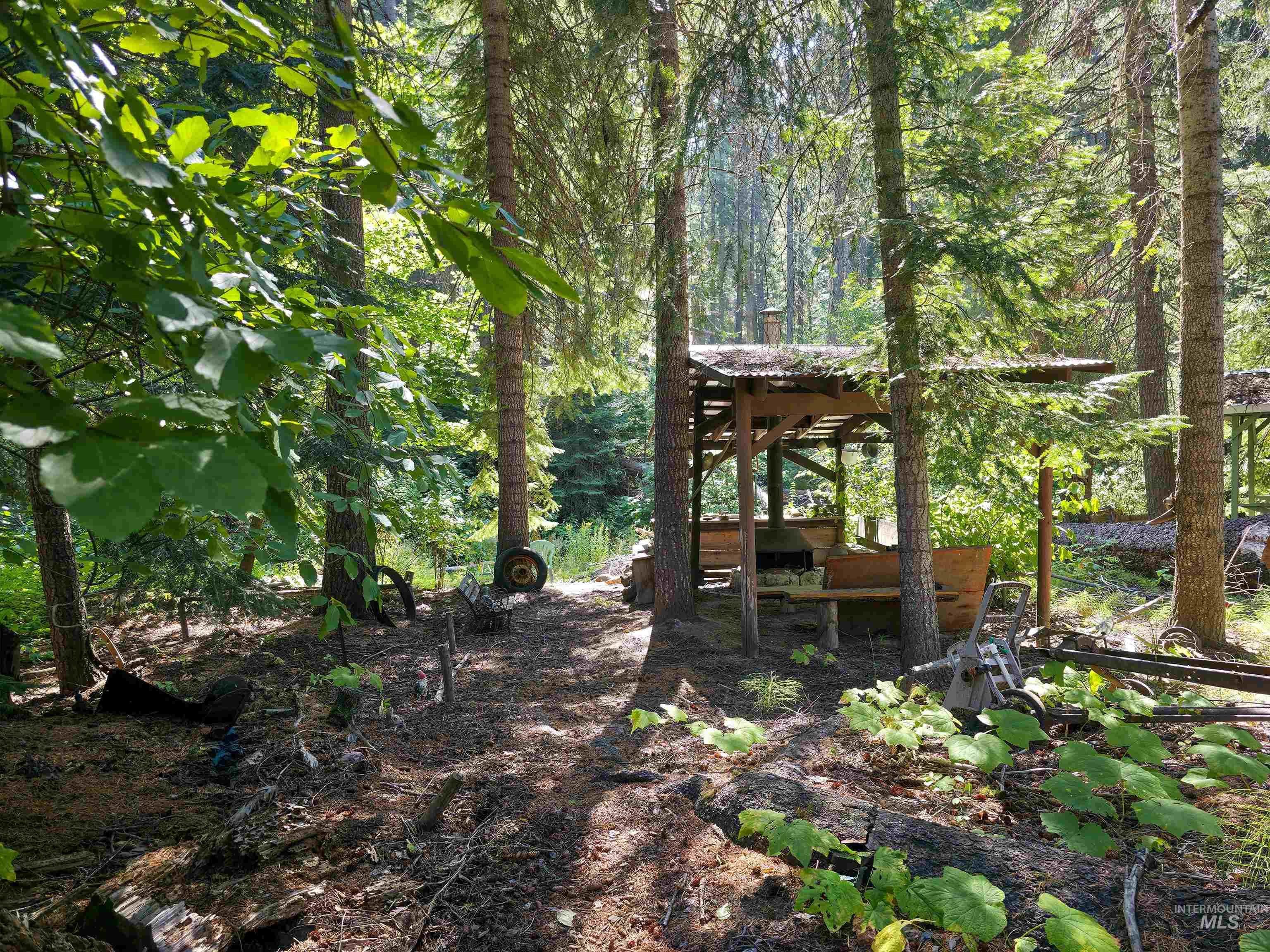 4482 Council Cuprum Road Council, ID 83612 - Photo 36 of 45 View of yard featuring a forest view