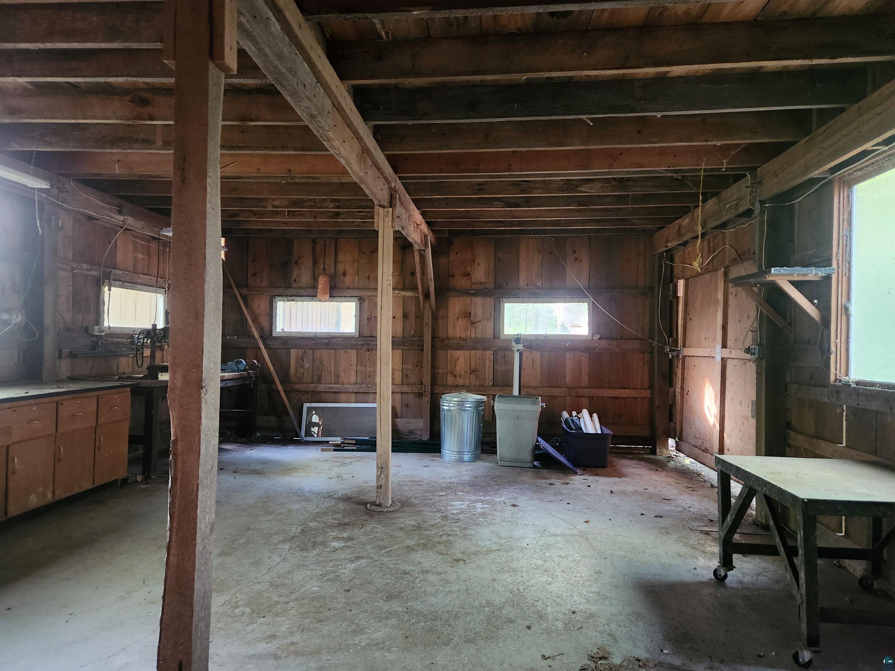 89280 East Romans Point Road Herbster, WI 54844 - Photo 37 of 45 Main floor garage and workshop