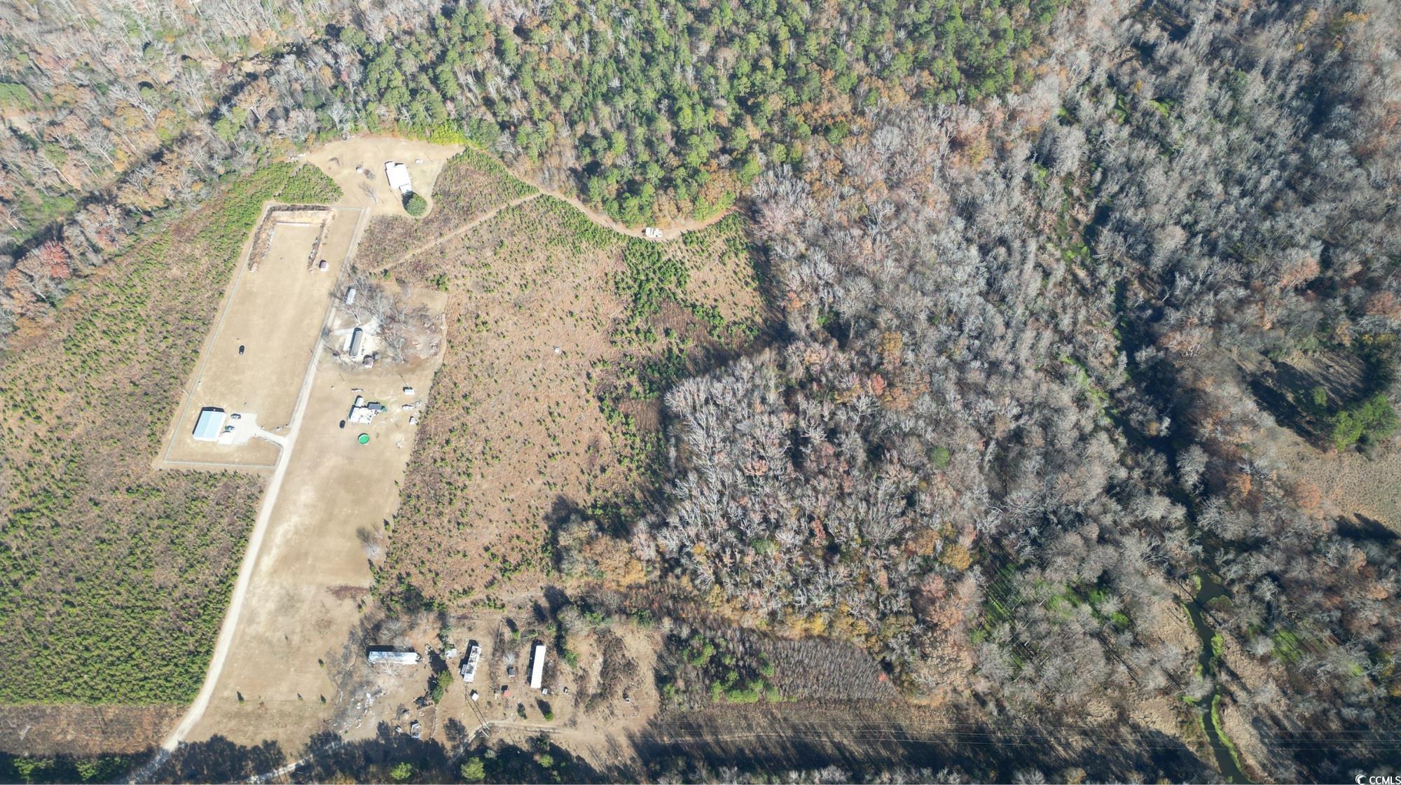 Aerial view of property and surrounding area