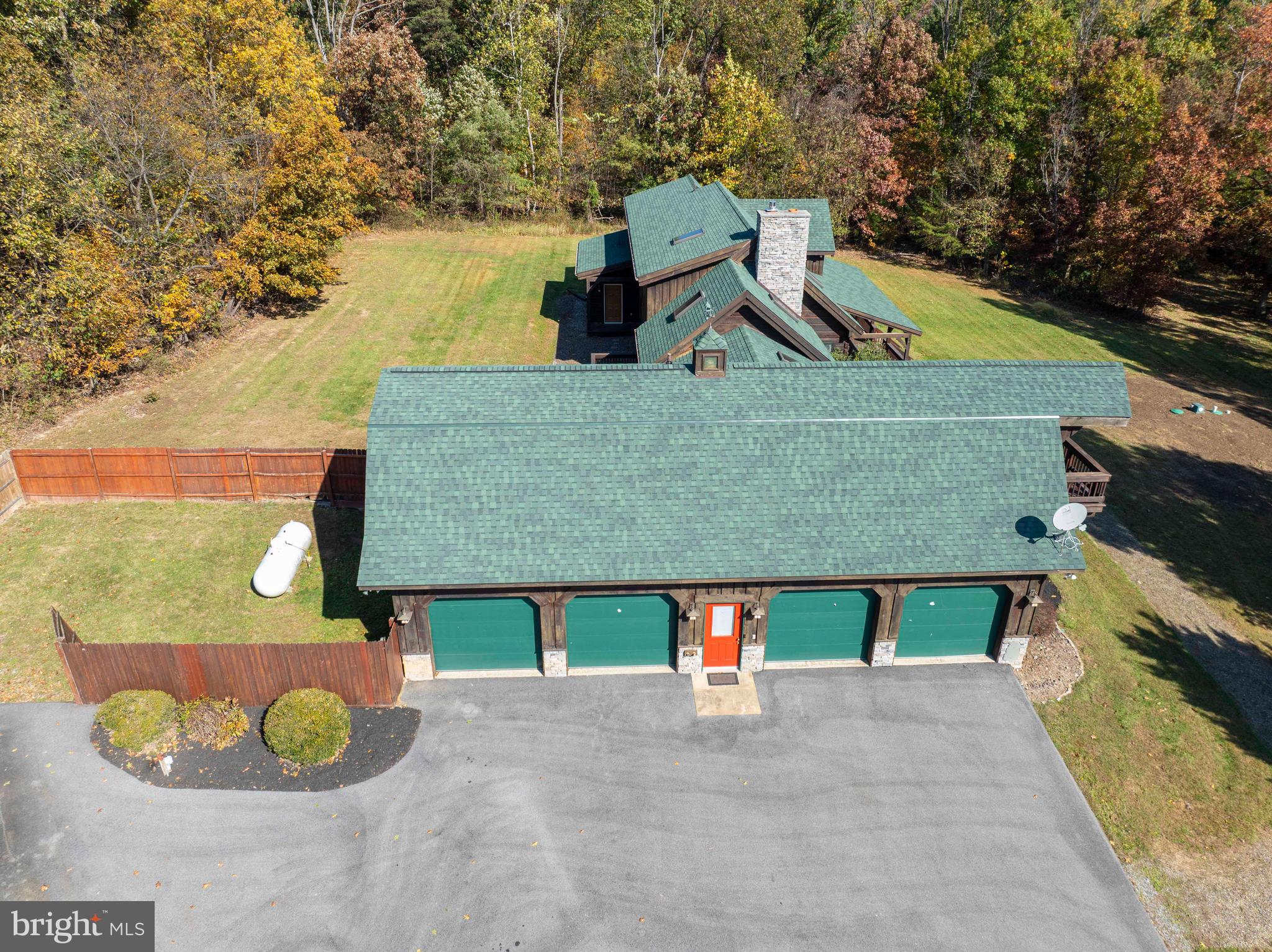 10201 Leetown Road Kearneysville, WV 25430 - Photo 10 of 133 an aerial view of a house with a yard