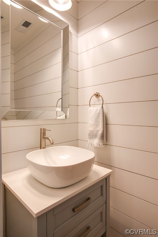 2102 Waters Mill Pointe Richmond, VA 23235 - Photo 21 of 43 a bathroom with a sink and a mirror