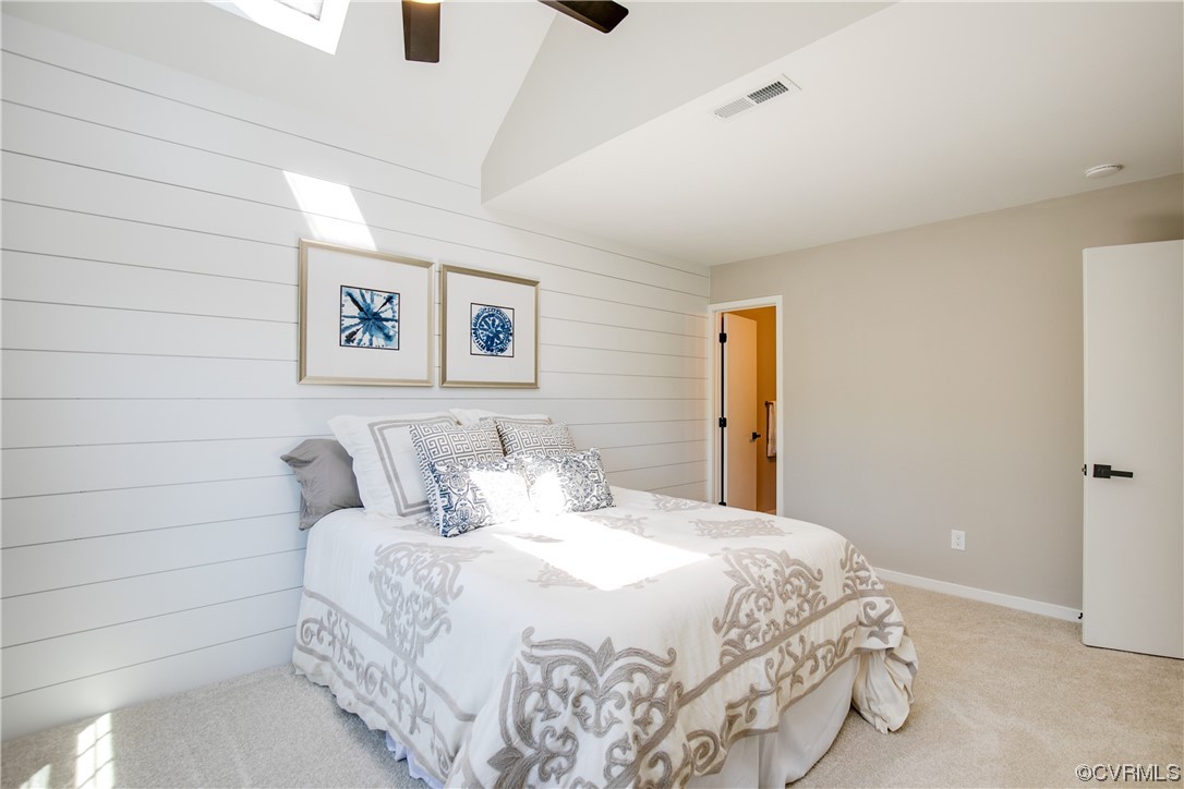 2102 Waters Mill Pointe Richmond, VA 23235 - Photo 25 of 43 a bedroom with a bed and wall painting