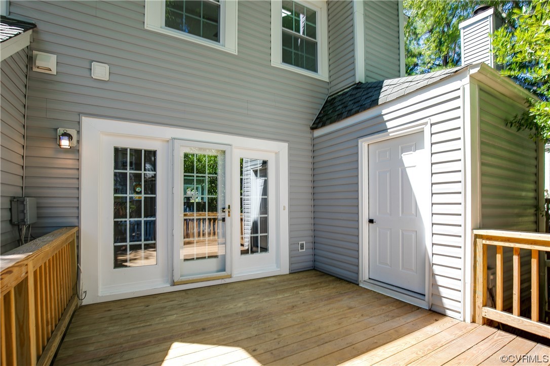 2102 Waters Mill Pointe Richmond, VA 23235 - Photo 37 of 43 a view of a house with deck