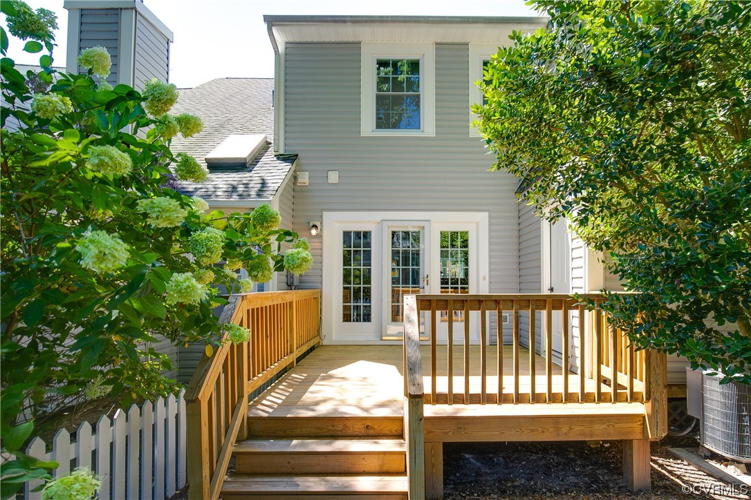 2102 Waters Mill Pointe Richmond, VA 23235 - Photo 40 of 43 a view of a house with a small deck