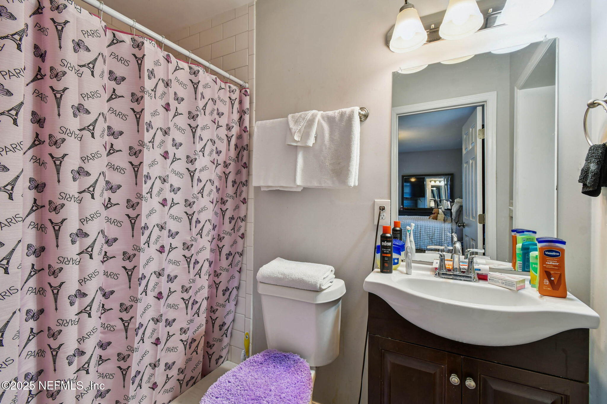 623 Mandalay Road Jacksonville, FL 32216 - Photo 17 of 36 a bathroom with a sink toilet and a mirror
