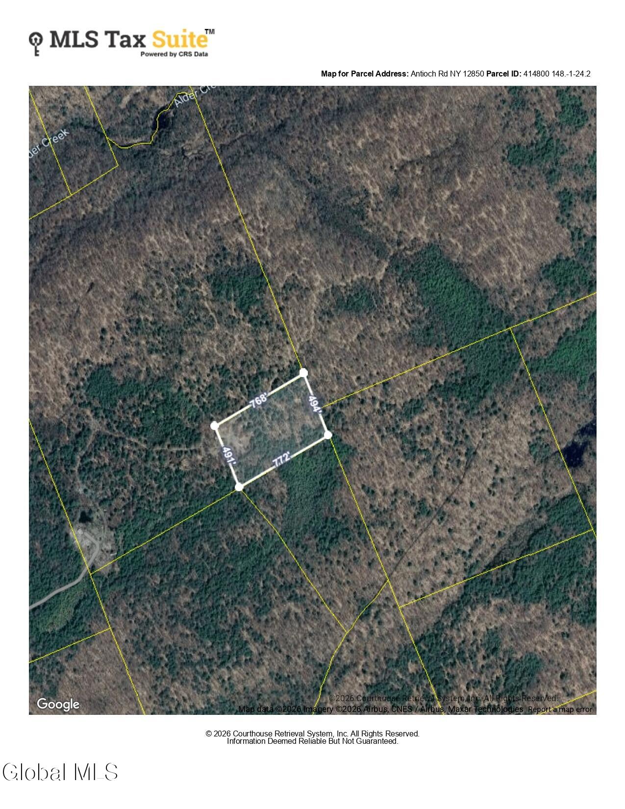 L24.2 Antioch Road Middle Grove, NY 12850 - Photo 1 of 1 CRS Data - Property Map for Antioch Rd_p