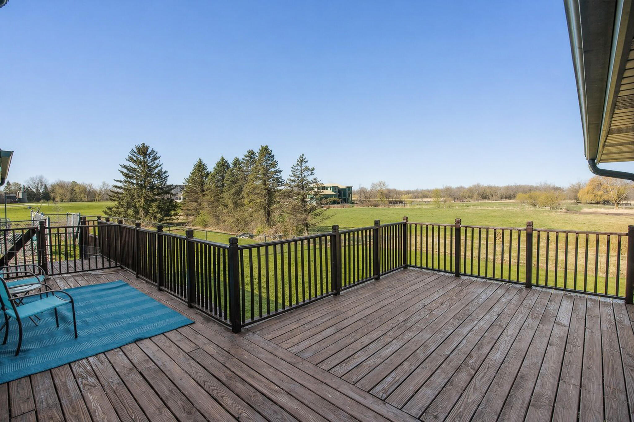 W204N4833 North Lannon Road Menomonee Falls, WI 53051 - Photo 12 of 45 Private Backyard Deck