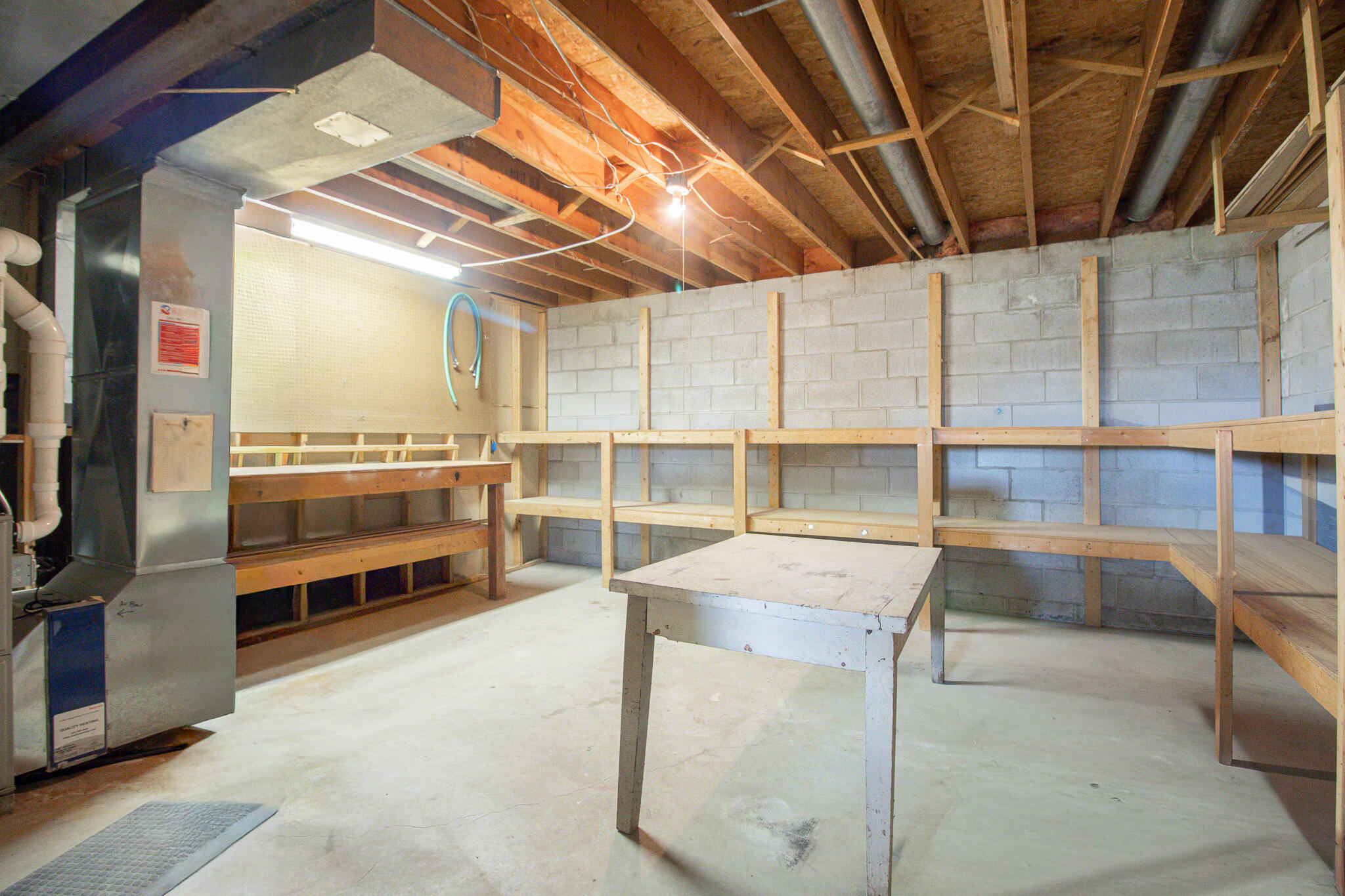 W204N4833 North Lannon Road Menomonee Falls, WI 53051 - Photo 35 of 45 Unfinished Basement Workshop
