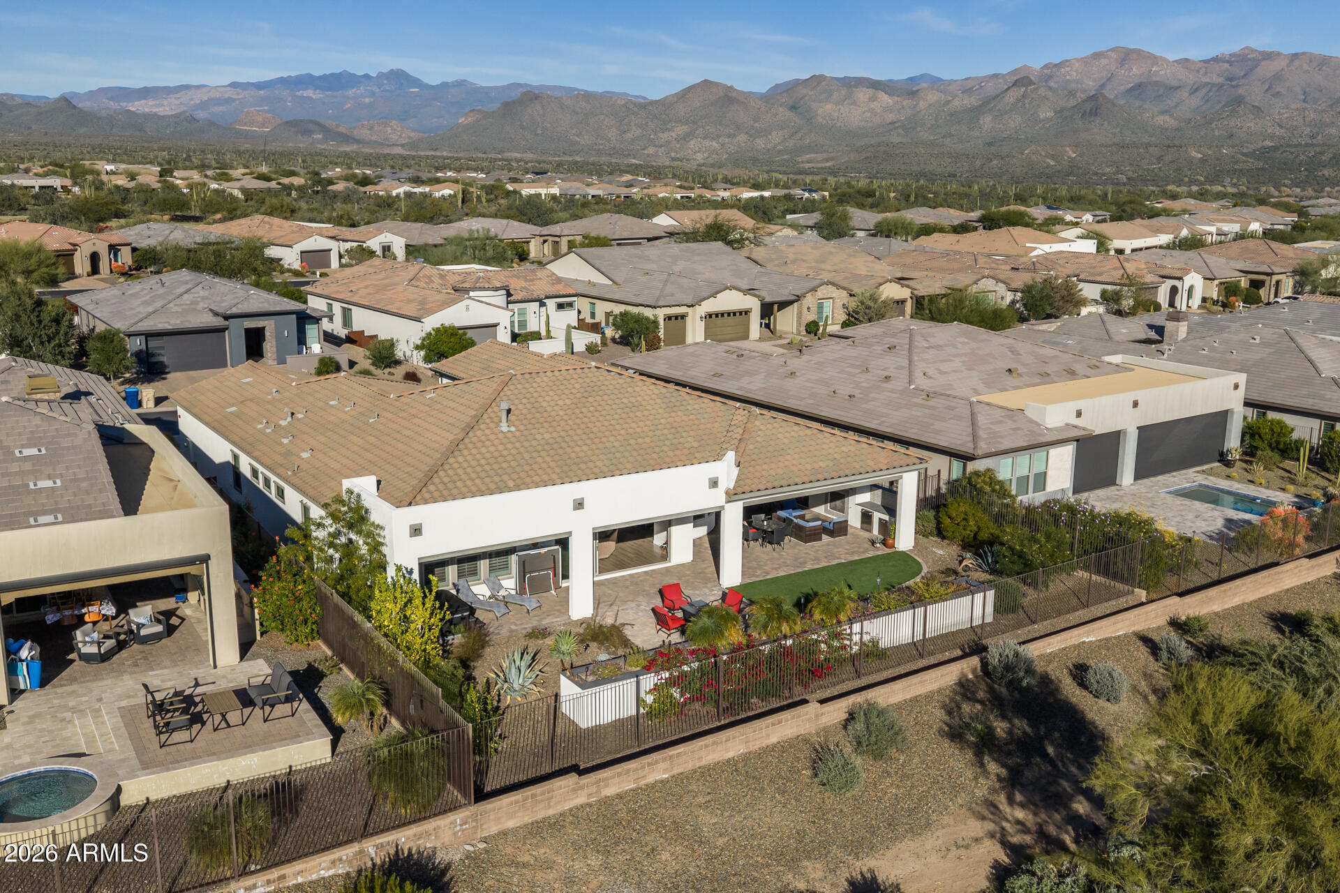 17809 East Veit Springs Drive Rio Verde, AZ 85263 - Photo 42 of 85 58) BACK OF HOME