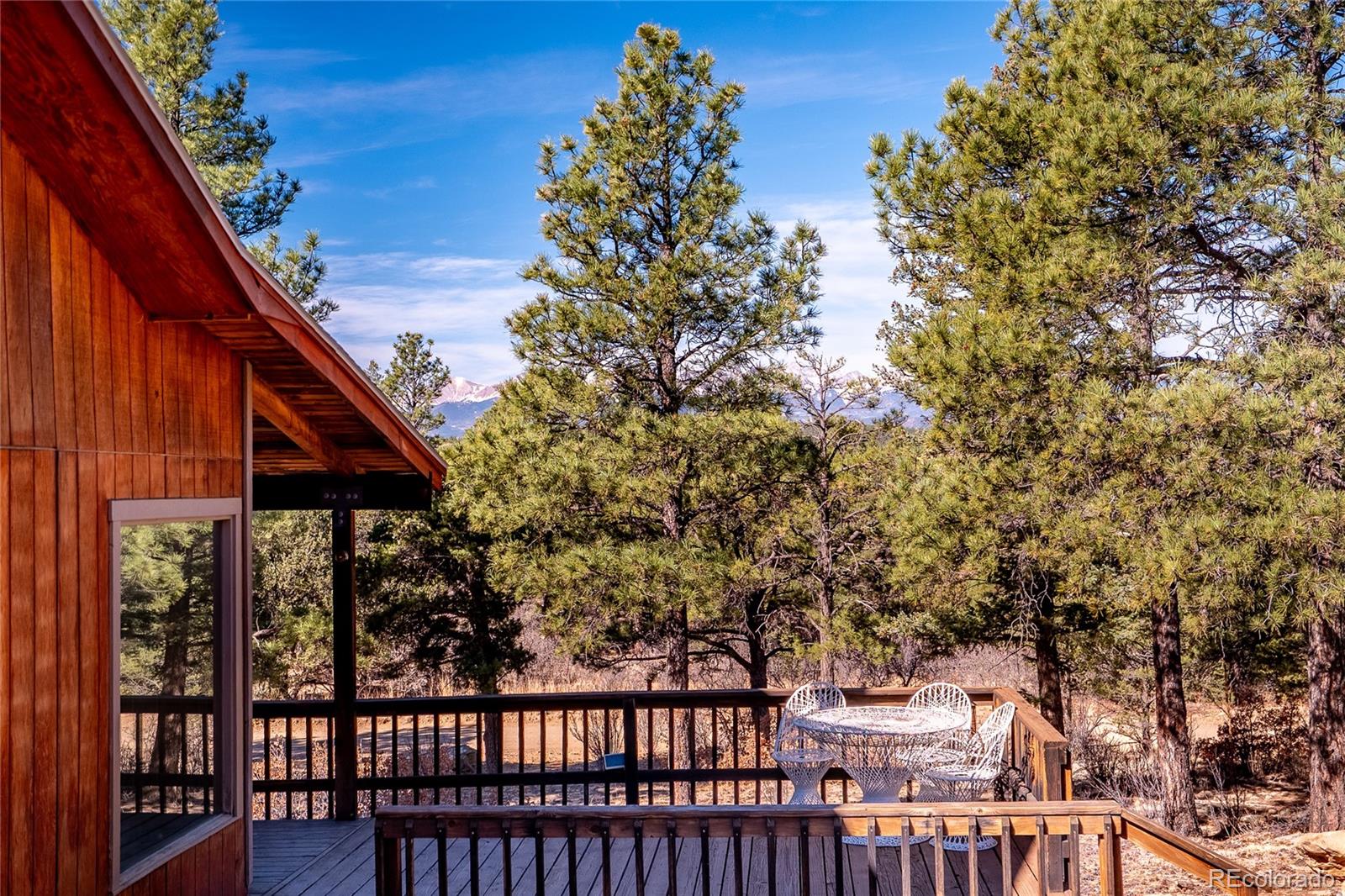 13240 Big Pine Ridge Road Weston, CO 81091 - Photo 19 of 49 a view of a balcony with a tree