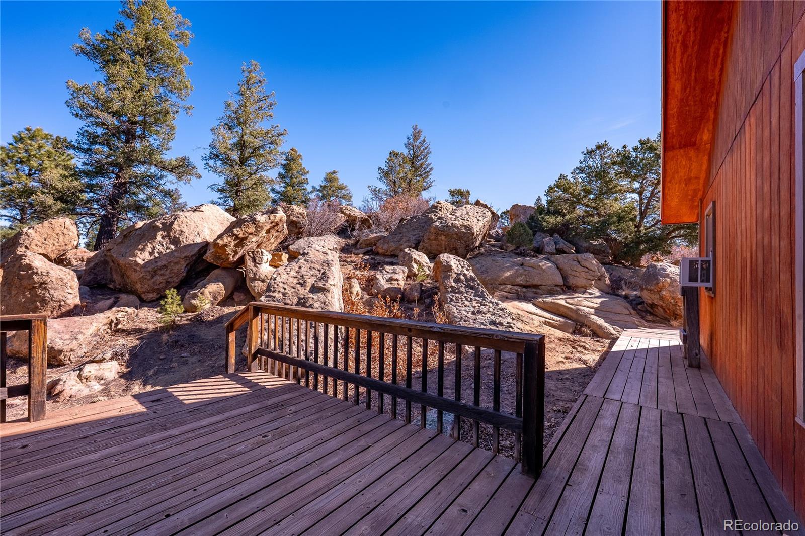 13240 Big Pine Ridge Road Weston, CO 81091 - Photo 23 of 49 a view of balcony with wooden floor