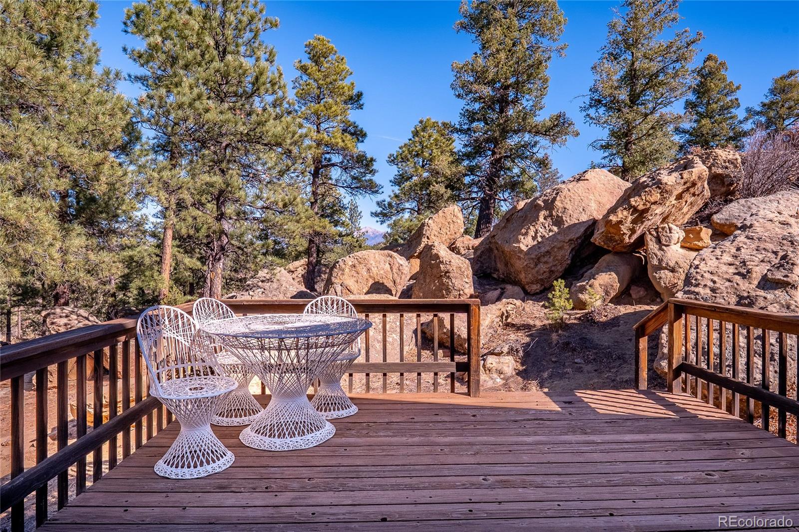 13240 Big Pine Ridge Road Weston, CO 81091 - Photo 24 of 49 a view of a chairs and table on the wooden floor