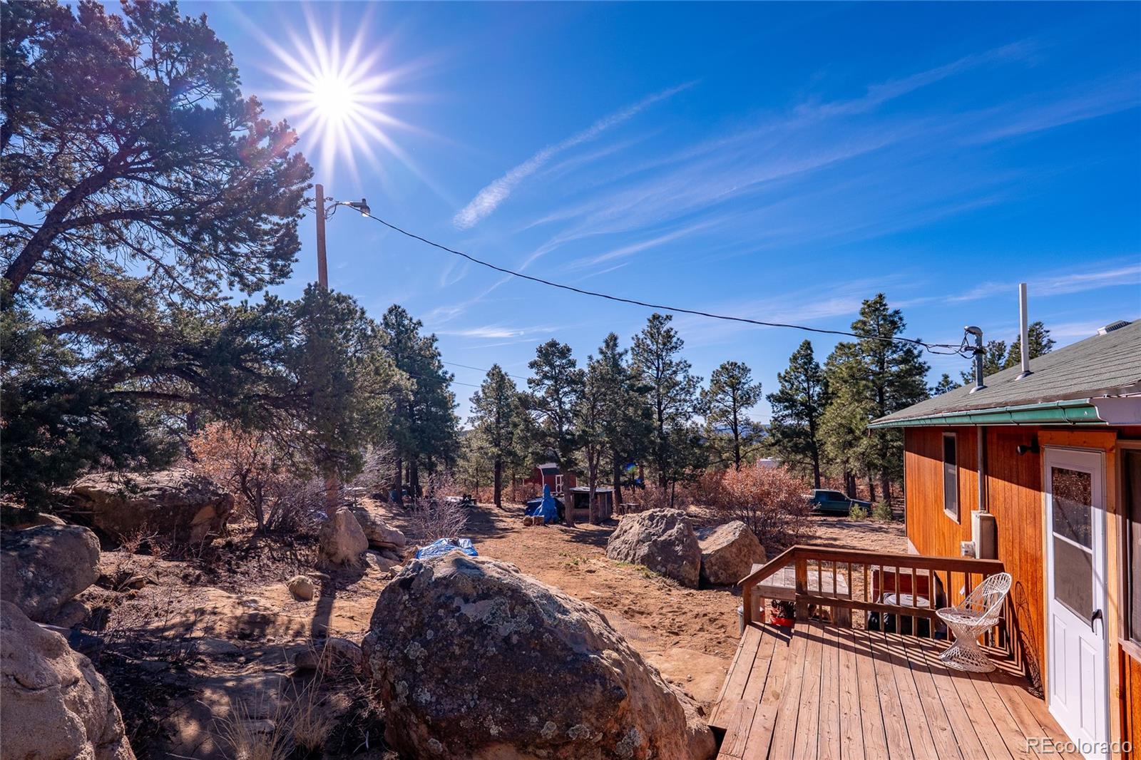 13240 Big Pine Ridge Road Weston, CO 81091 - Photo 30 of 49 a view of a terrace with sitting area