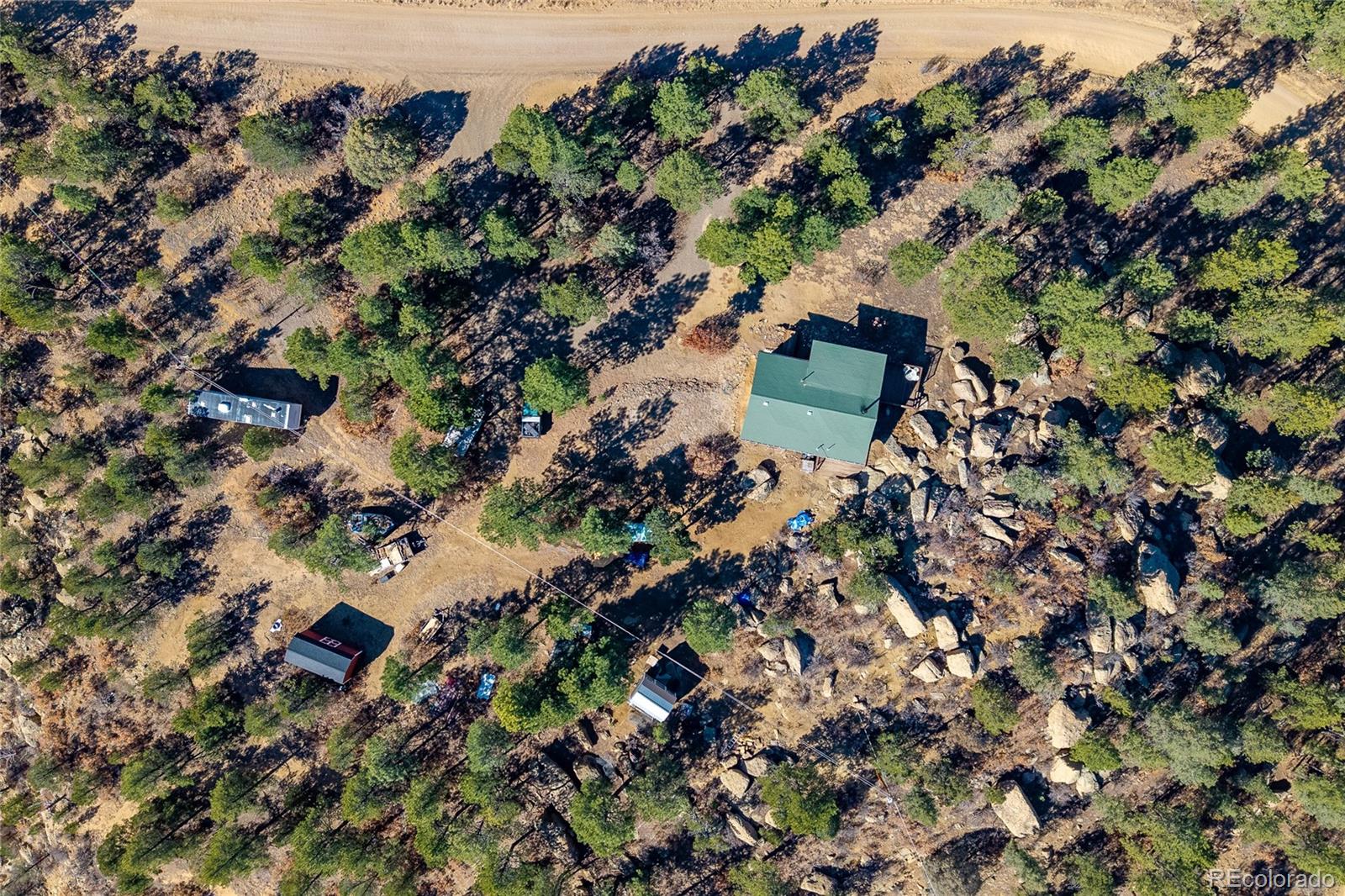 13240 Big Pine Ridge Road Weston, CO 81091 - Photo 43 of 49 an aerial view of a residential houses with outdoor space