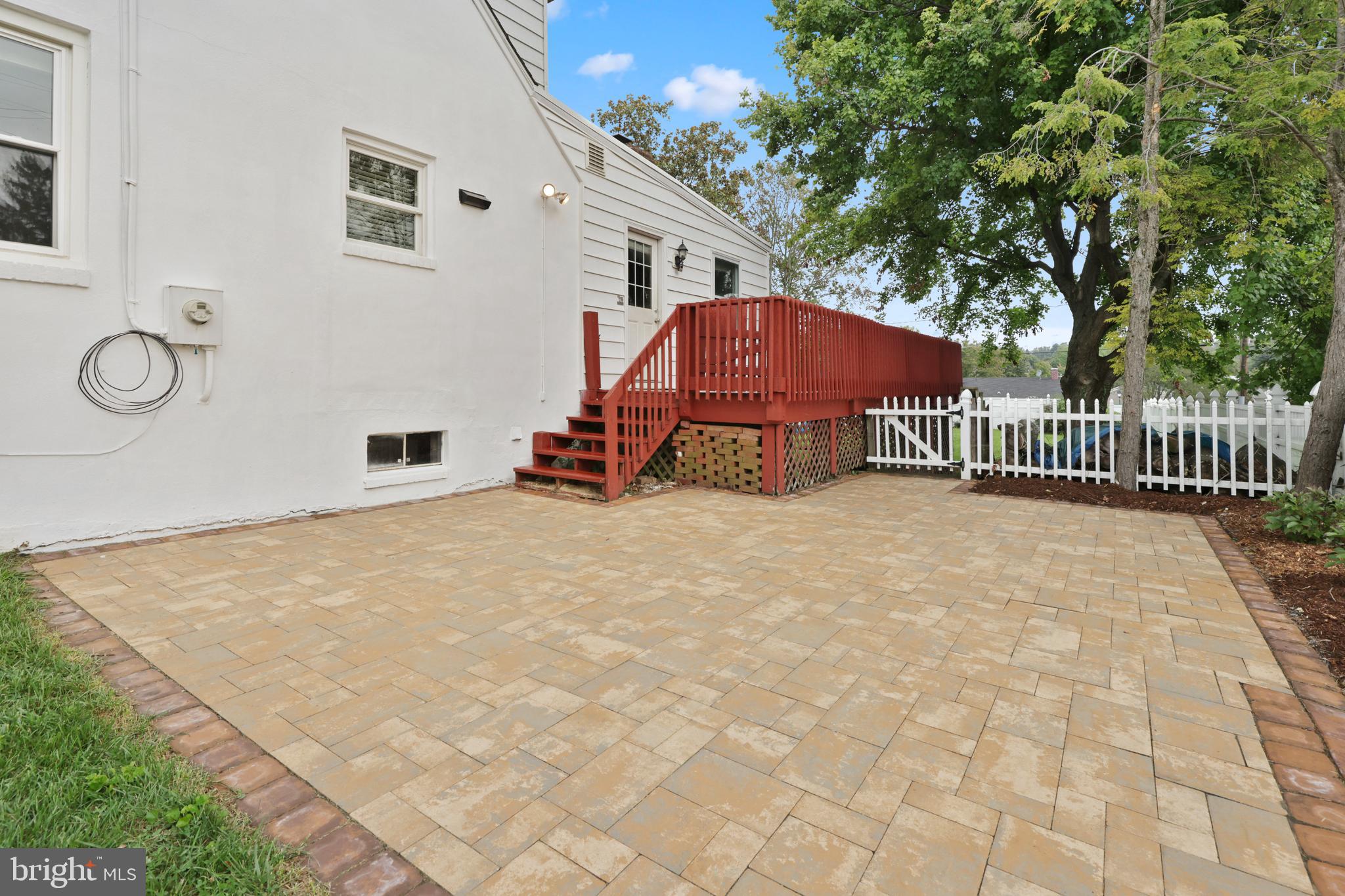 20 Cinder Road Lutherville-Timonium, MD 21093 - Photo 9 of 39 Brand New Stone Patio Off Deck